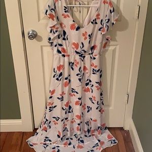 High low maxi dress